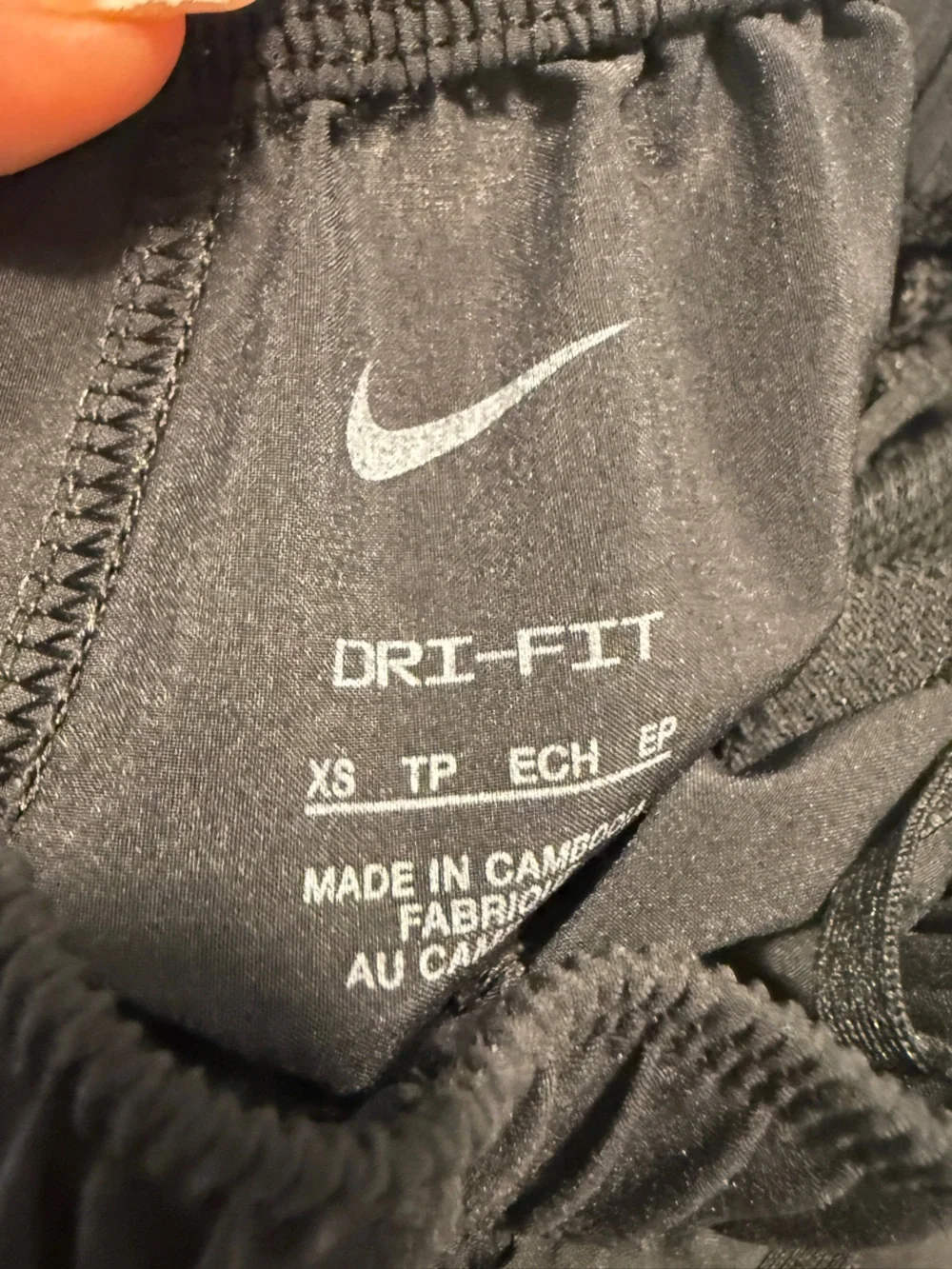 Nike Dri-FIT Multi Pants FN8371-010 Black White Older Kids’ Boys’ Size XS 6-7